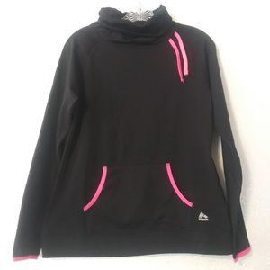 RBX women's size large black & pink light weight sweater